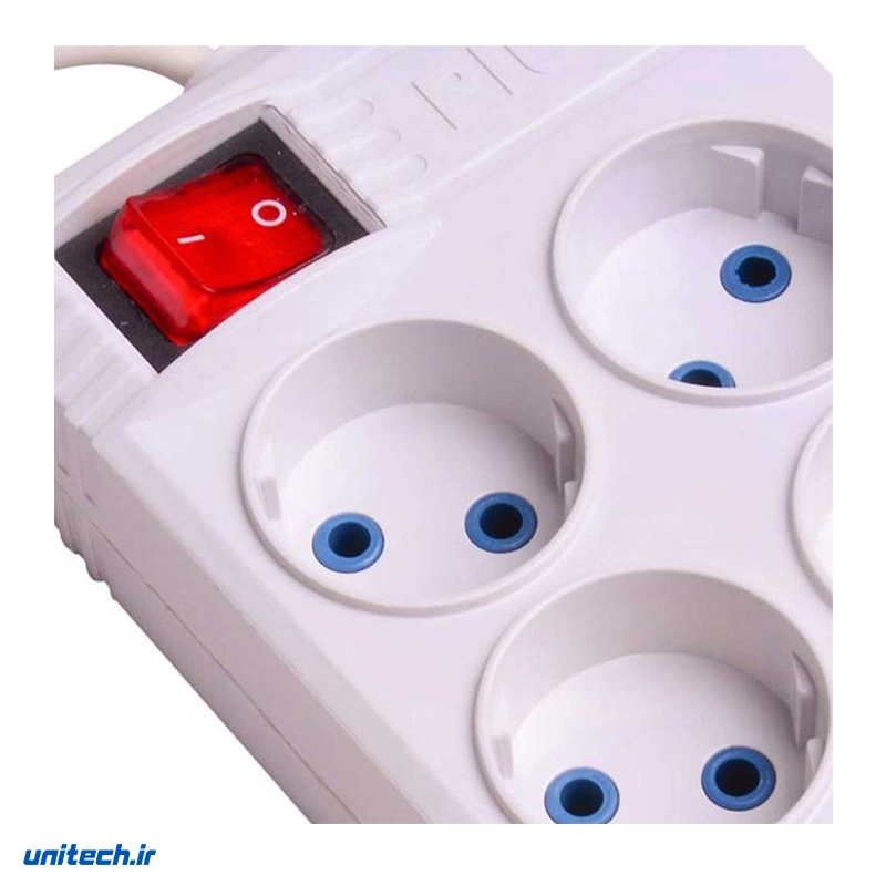 چند راهی 6 خانه پیکو الکتریک با کابل 3 متری4